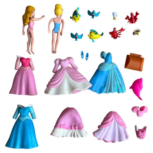 Disney Princess Dolls and Clothing Toy Lot - Picture 3 of 3